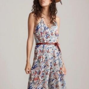 Scotch & Soda Keoni Hawaiian jumpsuit print blue